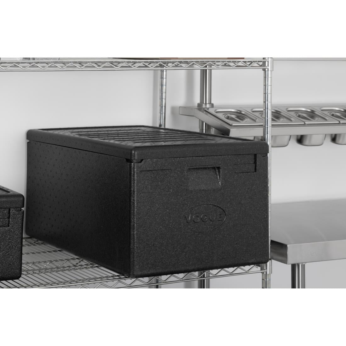 Vogue Insulated EPP Food Transport Box 81Ltr for Patisserie 490x369mm Tray Size - DX989