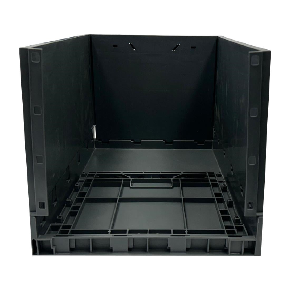 Vogue Plastic Folding Transport Storage Crate 594x396x353mm - DX997