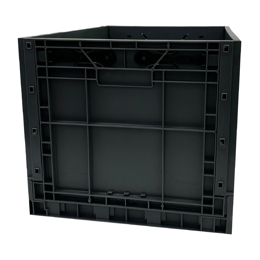 Vogue Plastic Folding Transport Storage Crate 594x396x353mm - DX997