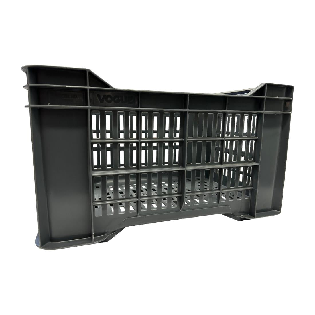 Vogue Perforated Plastic Storage Crate 542x360x290mm - DX998