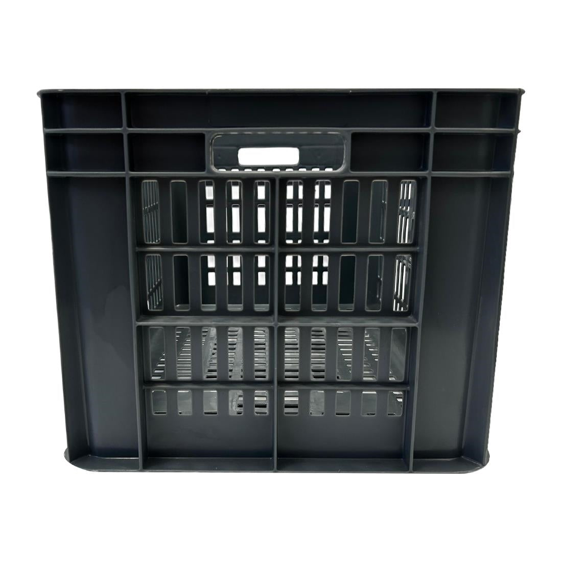 Vogue Perforated Plastic Storage Crate 542x360x290mm - DX998