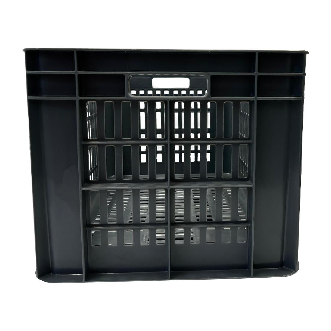 Vogue Perforated Plastic Storage Crate 542x360x290mm - DX998