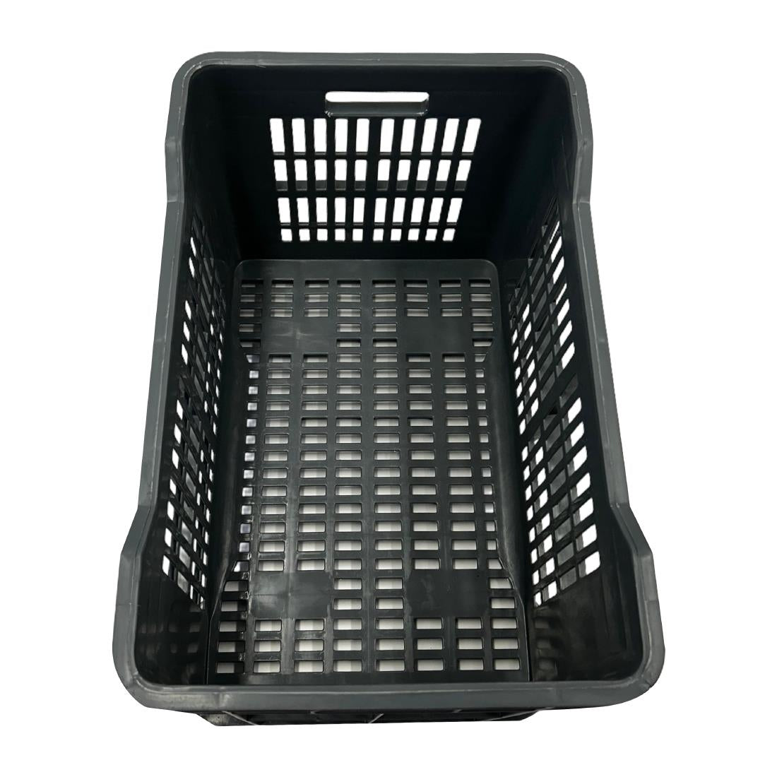 Vogue Perforated Plastic Storage Crate 542x360x290mm - DX998