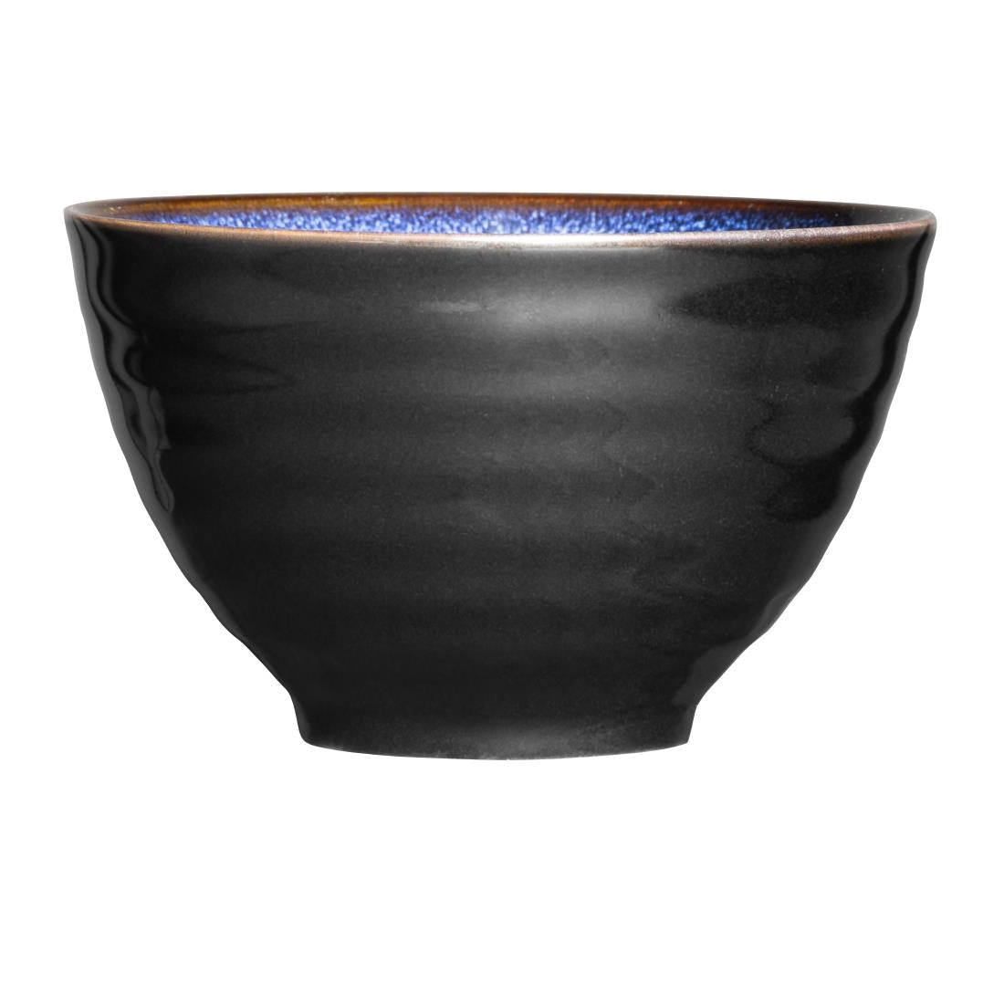 Olympia Luna Midnight Blue Footed Bowls 115mm (8 Pack) - DZ774