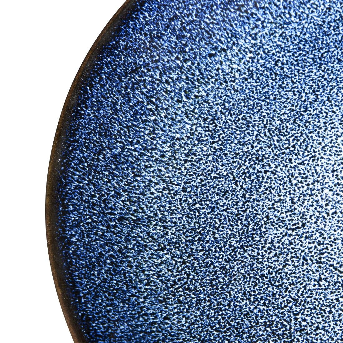 Olympia Luna Midnight Blue Coupe Plate 255mm (4 Pack) - DZ778