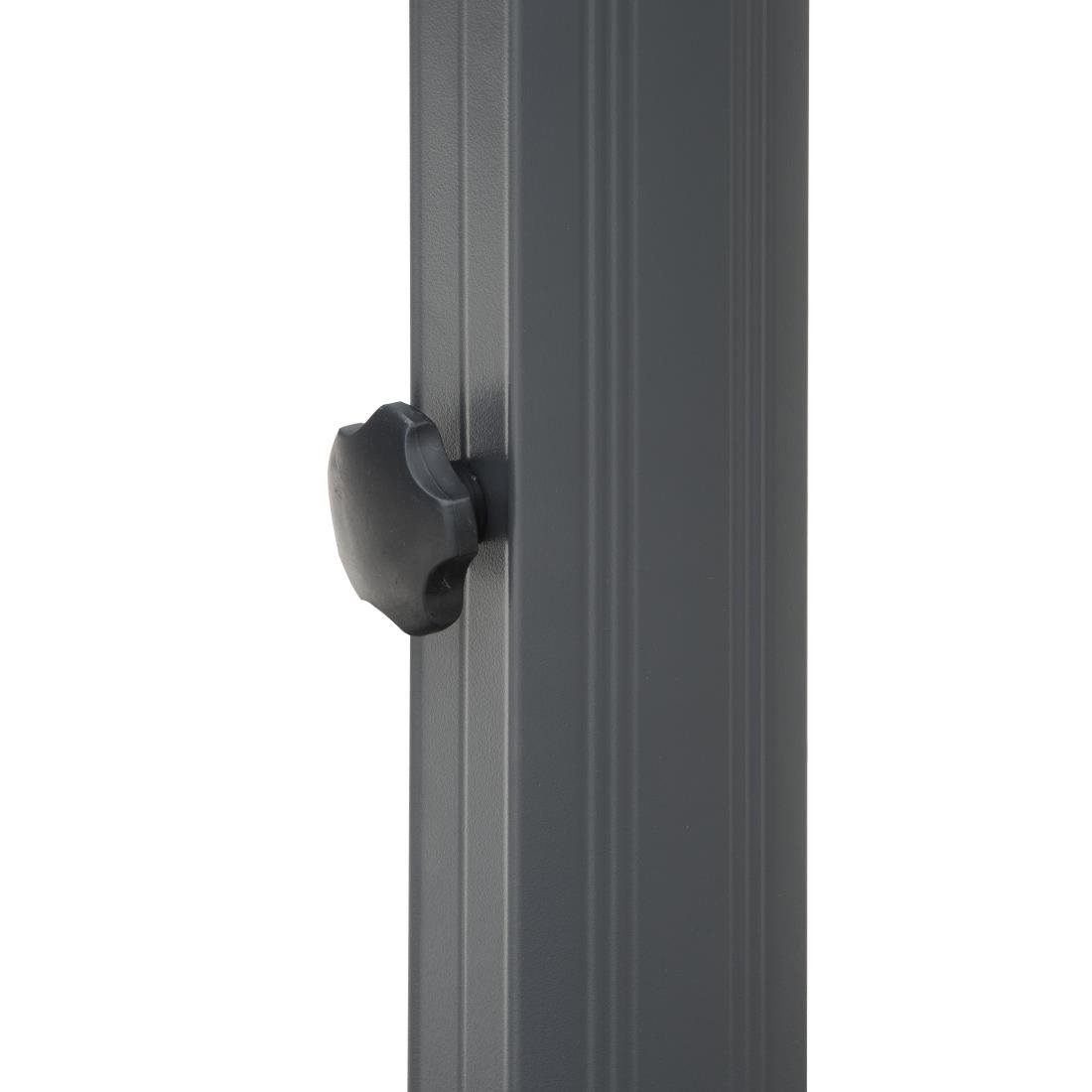 Bolero Venice Heavy Duty Umbrella Black 3.5m - DZ872