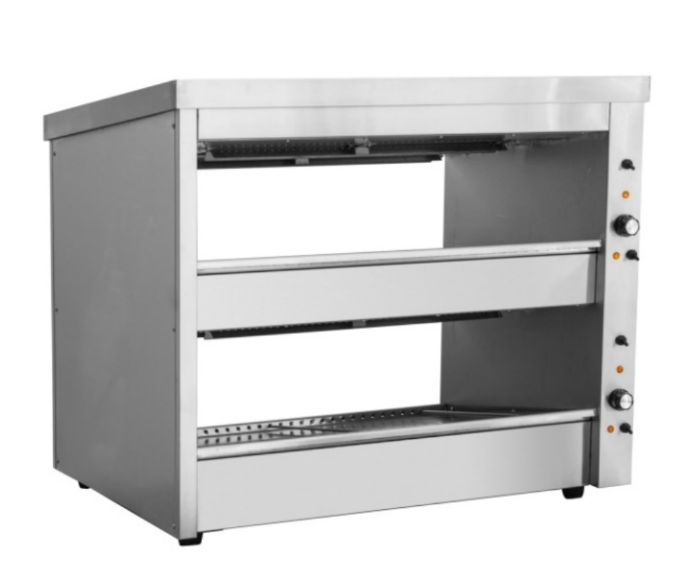 Benchstar 1000mm 2 Shelves Hot Food Display Warmer - EHW-100