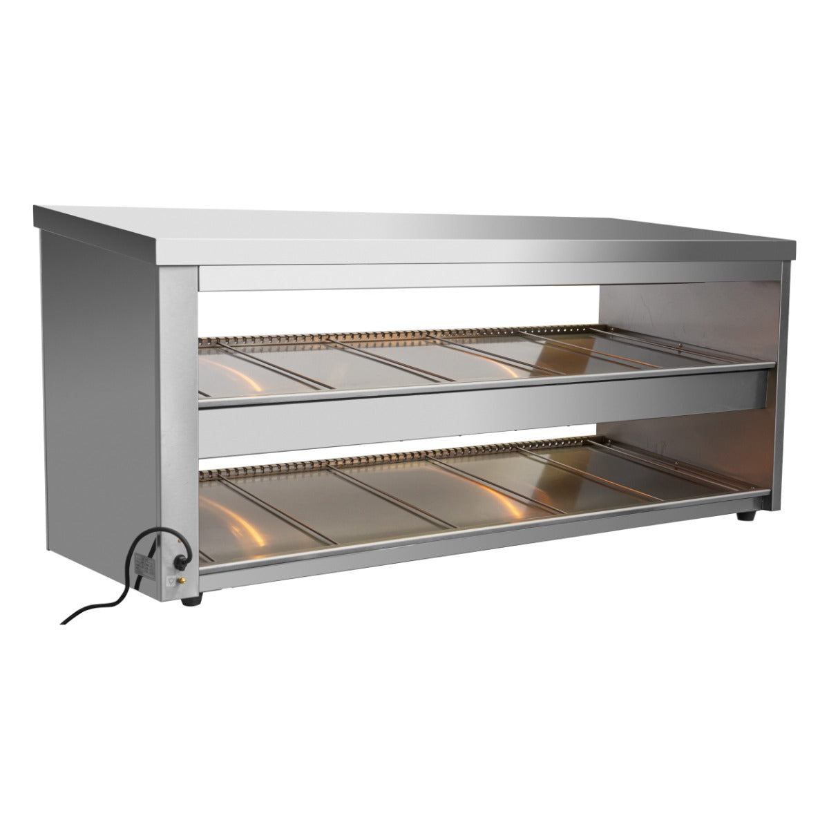 Benchstar 1800mm 2 Shelves Hot Food Display Warmer - EHW-180