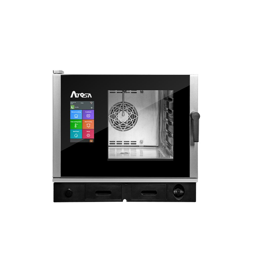Commercial Combi Steam Ovens 5 x GN 1/1 Trays | Atosa | EPC-0511E1