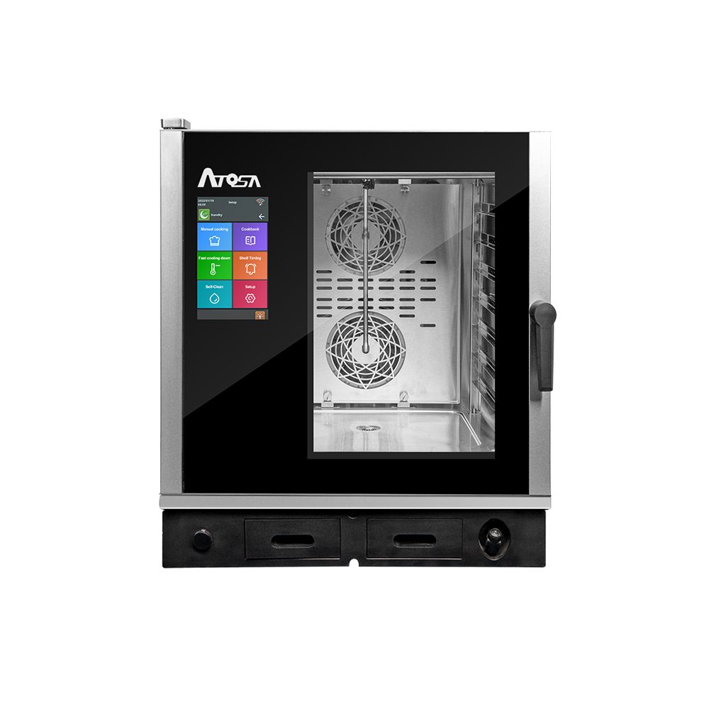 Commercial Combi Steam Ovens 7 Trays | Atosa | EPC-0711E2