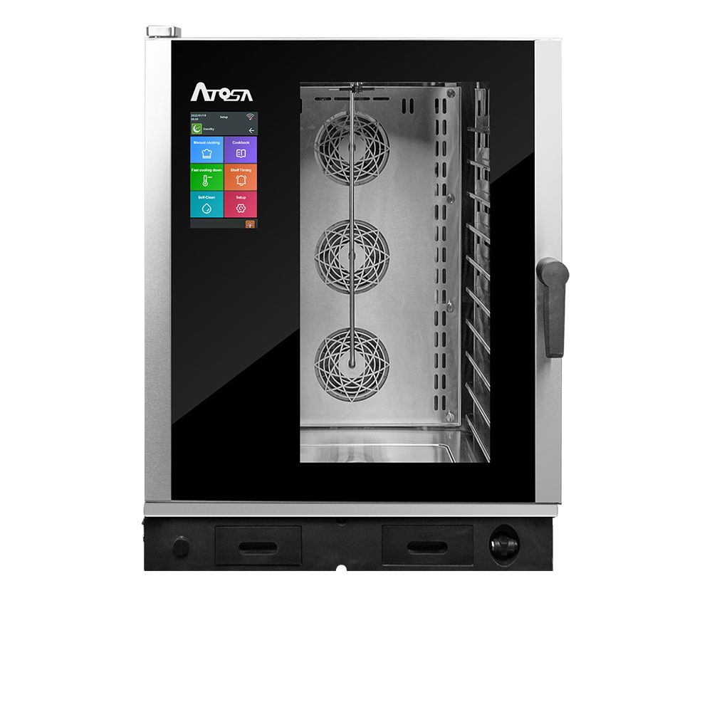 Commercial Combi Steam Ovens 10 x GN 2/1 Trays | Atosa | EPC-1021E3