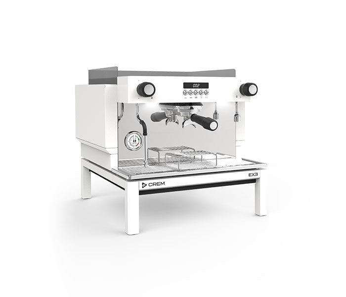 Expobar Crem EX3 High Cup - 1 Group Commercial Espresso Machine - White
