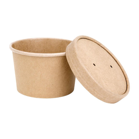 Fiesta Recyclable Soup Container Lids 98mm (Pack of 500) - FA978