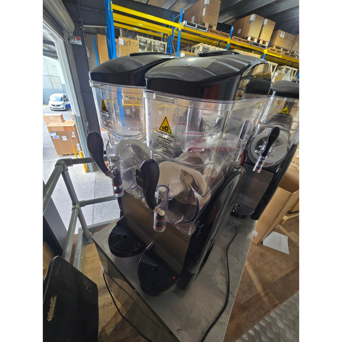 CLEARANCE - Benchstar Double 12 Litre Granita & Slushy Machine - FABIGANI-2S-QLD135