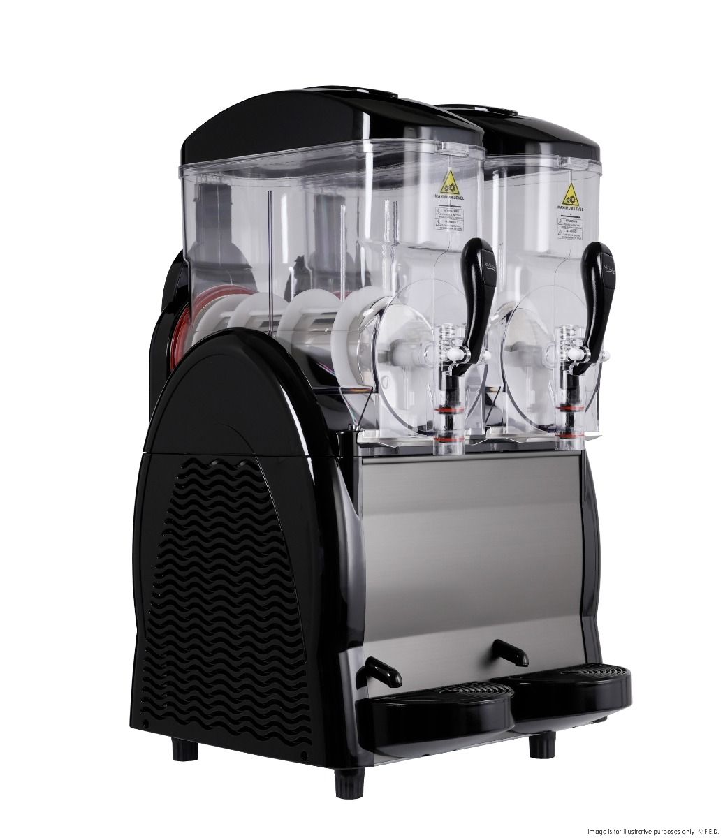 Benchstar Double 12 Litre Granita Slushy Machine FABIGANI-2S