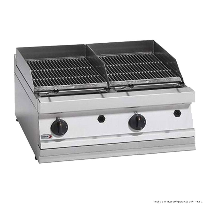 CLEARANCE - Fagor 700 Series Gas Charcoal 2 Grid Grill BG7-10-QLD7