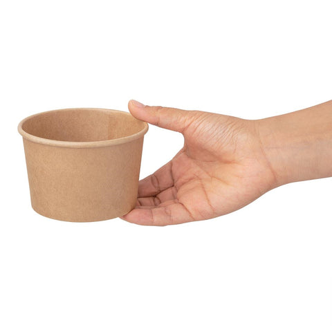 Fiesta Compostable Soup Containers 230ml (Pack of 500) - FB160