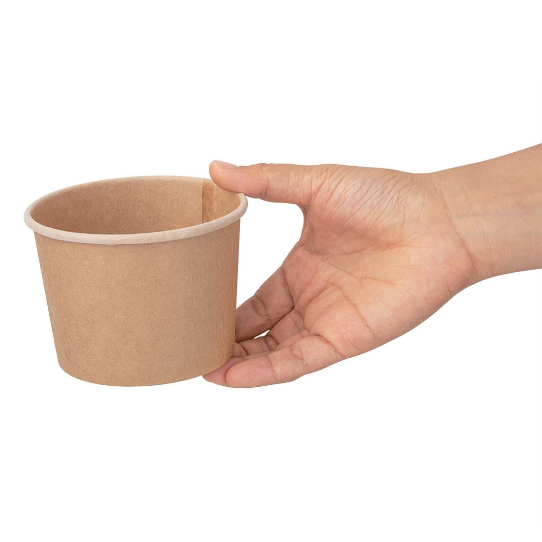 Fiesta Compostable Takeaway Soup Containers 340ml (Pack of 500) - FB162
