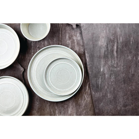 Olympia Cavolo Flat Round Plates Spring Green 180mm (6 Pack) - FB562