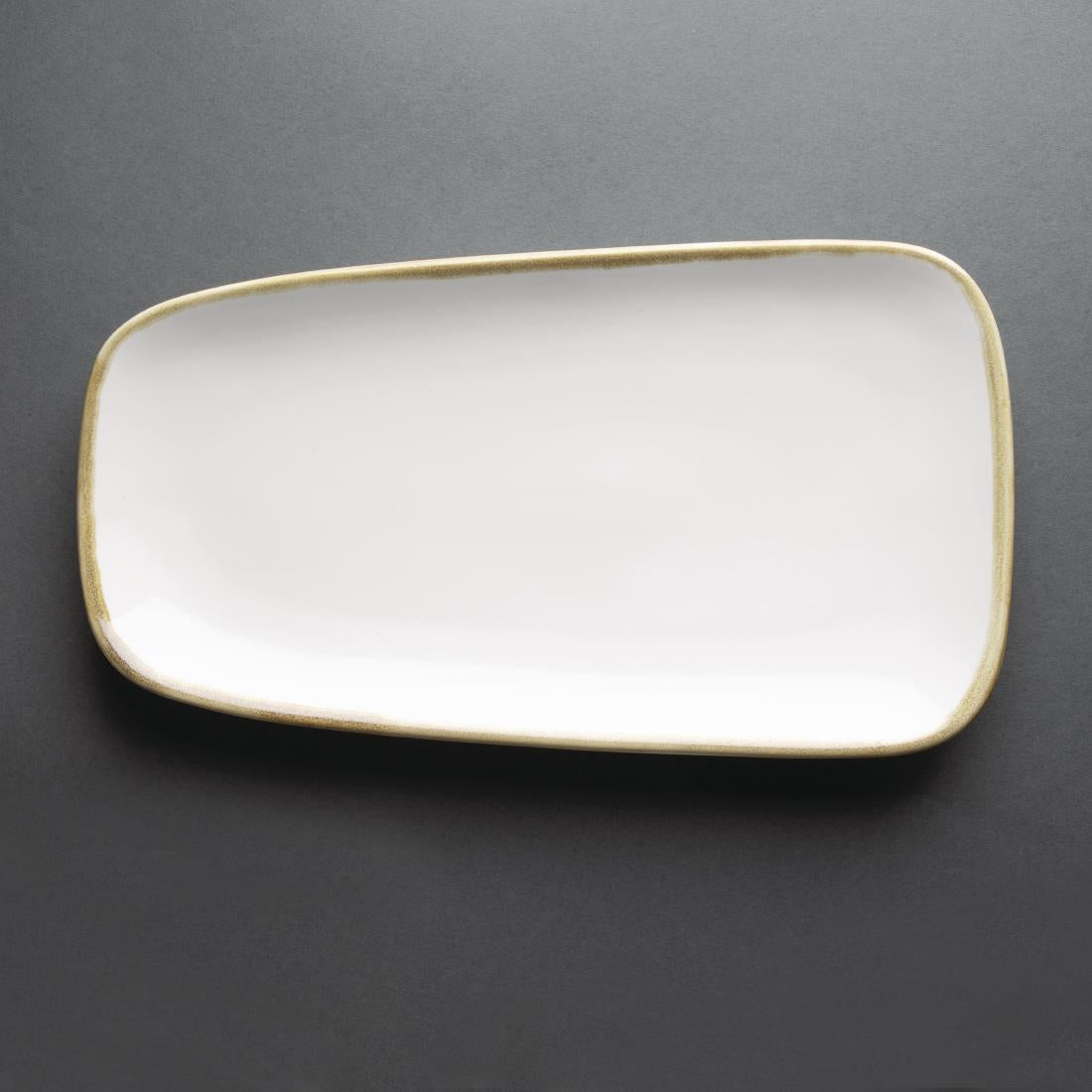 Olympia Kiln Platter Chalk 335mm (Pack of 4) - FB976
