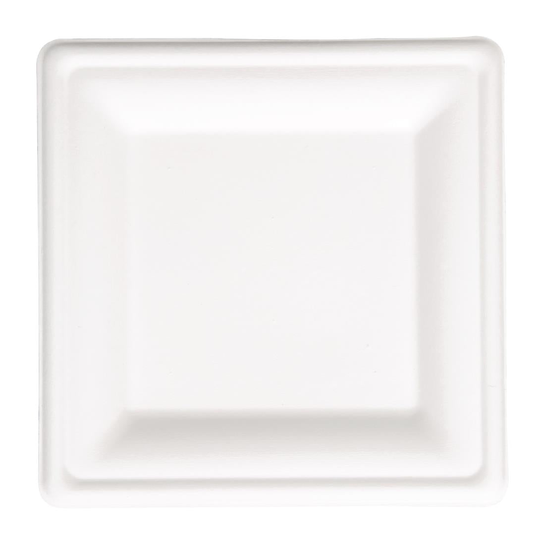 Fiesta Compostable Bagasse Square Plates 261mm (Pack of 50) - FC520