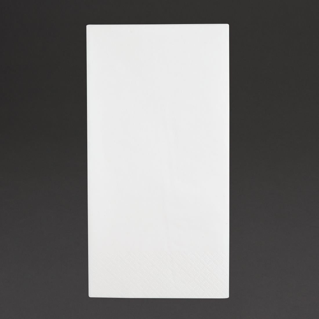 Fiesta Recyclable Dinner Napkin White 400x400mm 3ply 1/8 Fold (Pack of 1000) - FE258