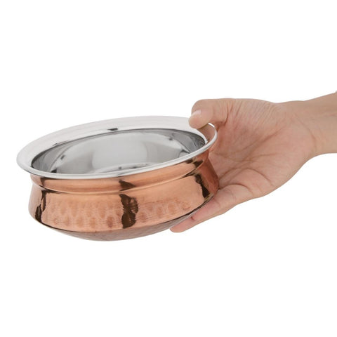Olympia Medium Handi Serving Dish Copper 150(Ø)mm - FE298