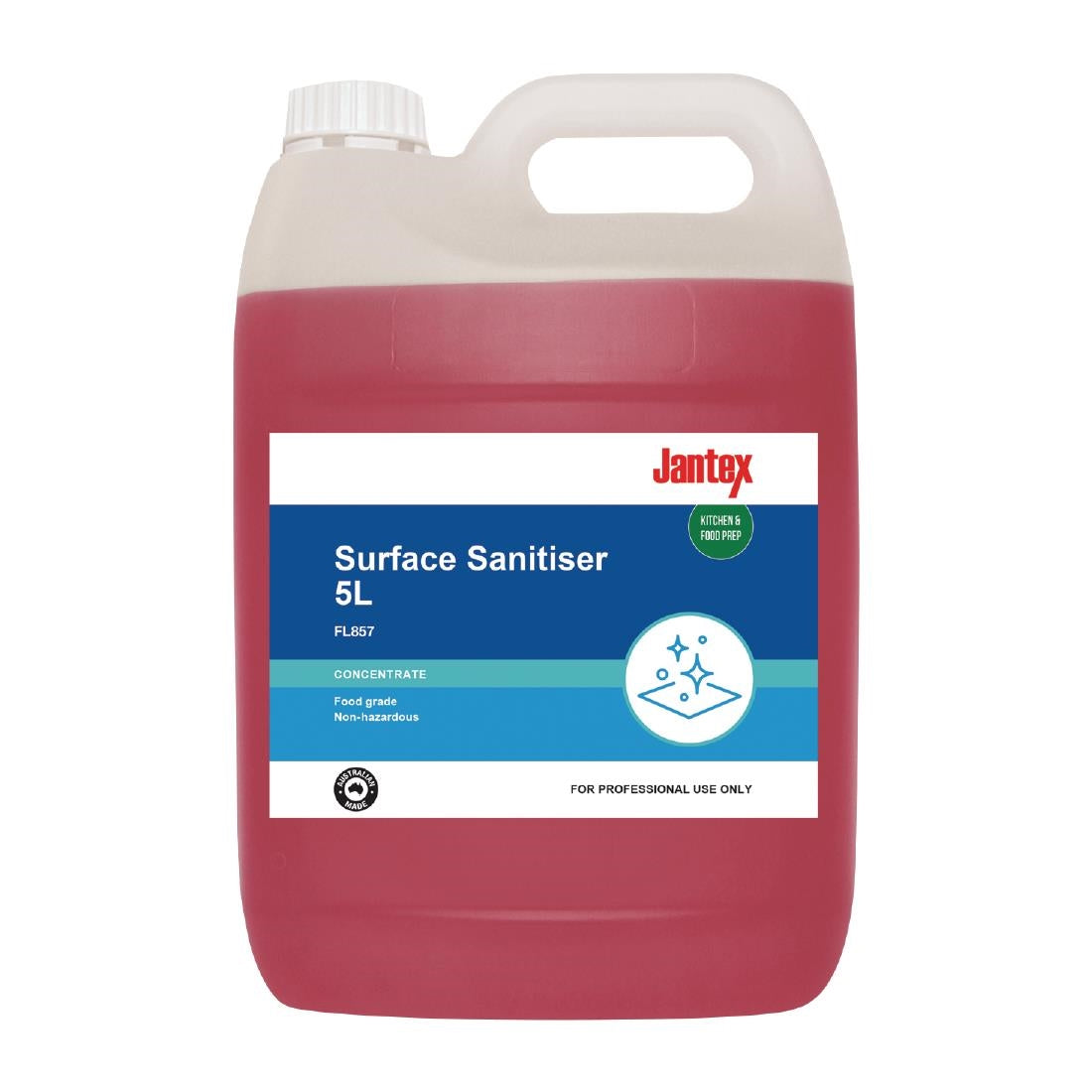 Jantex Food Grade Surface Sanitiser Concentrate 5Ltr - FL857