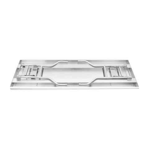 Vogue Stainless Steel Folding Work Table 1220x610x780mm - FN288