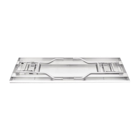 Vogue Stainless Steel Folding Work Table 1830x610x780 - FN289