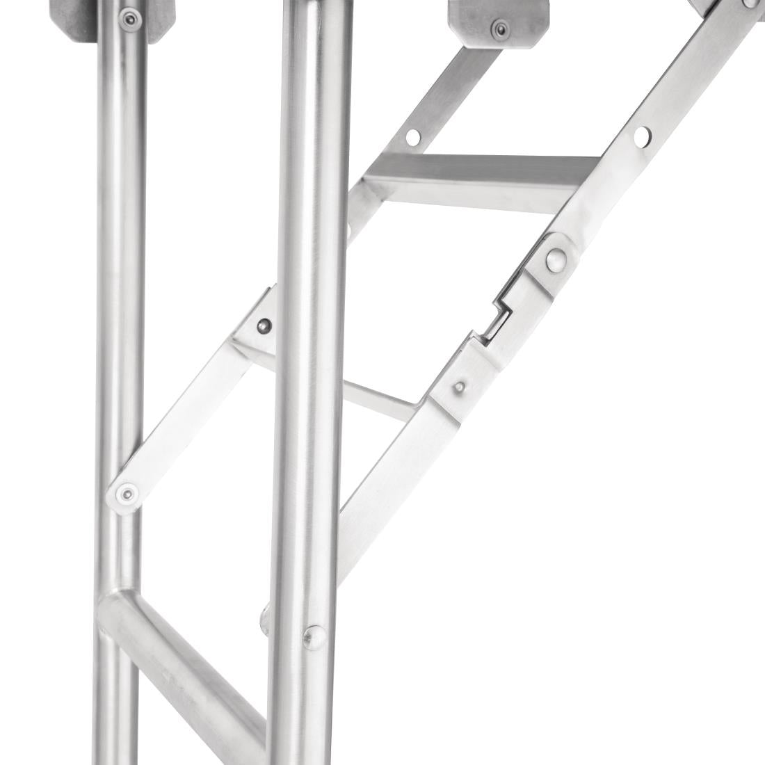 Vogue Stainless Steel Folding Work Table 1830x610x780 - FN289
