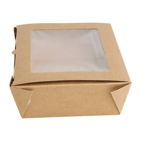Fiesta Salad Box with PET Window 1200ml (Pack of 150) - FN898