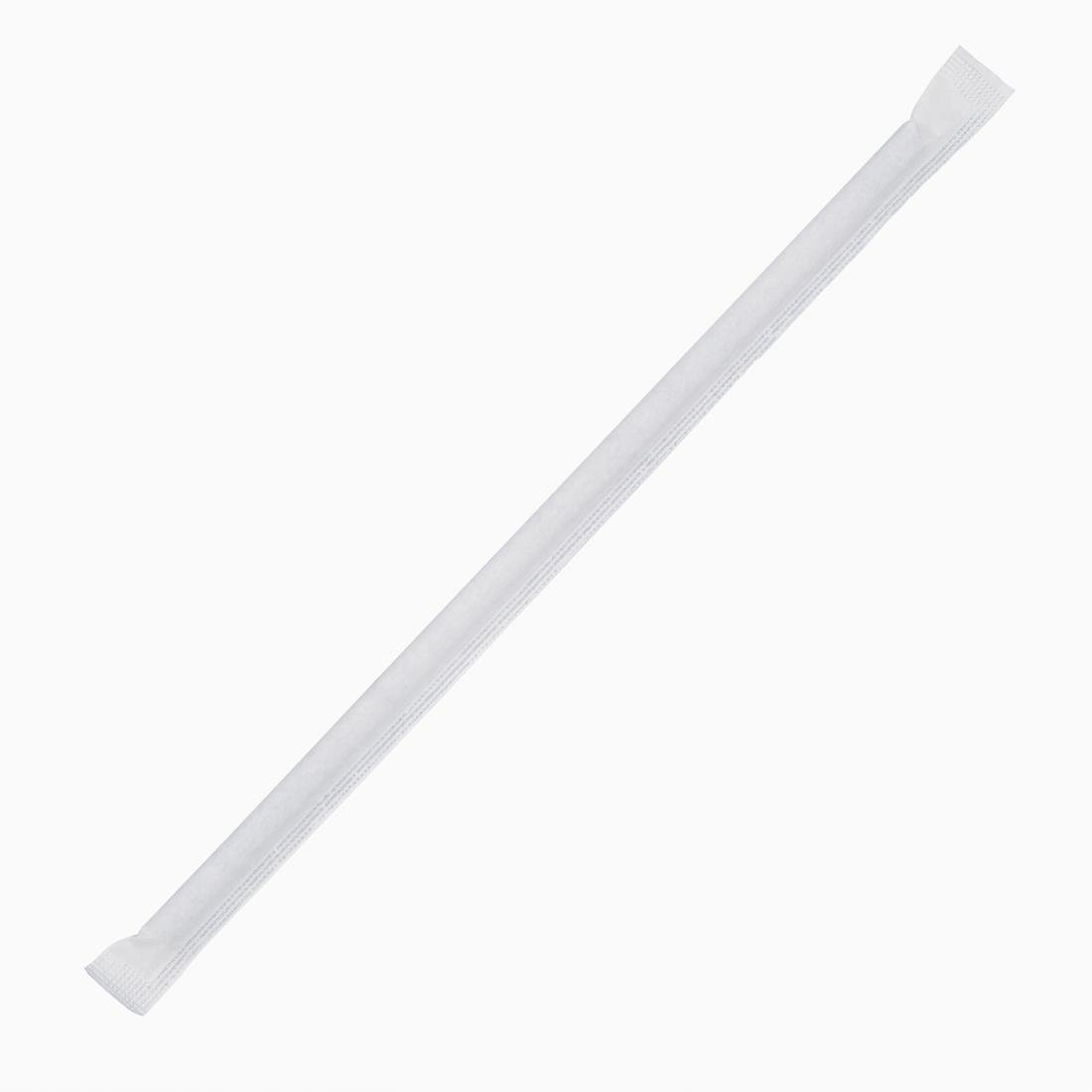 Fiesta Compostable Individually Wrapped Paper Straws Black (Pack of 250) - FP440