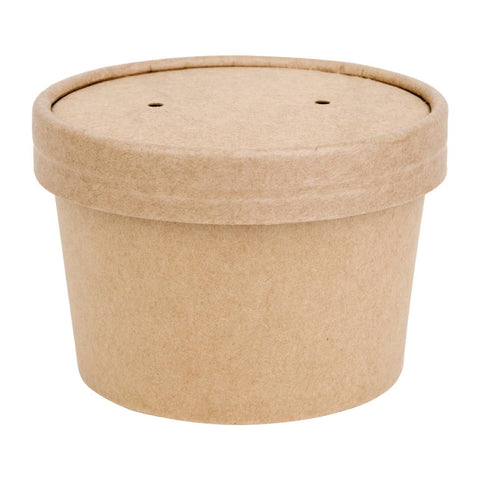 Fiesta Recyclable Soup Containers 230ml (Pack of 500) - FP475