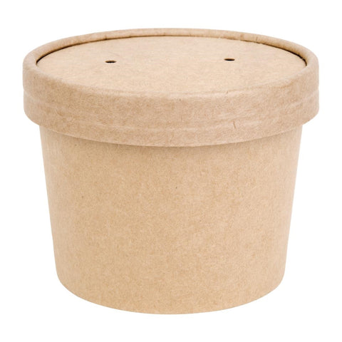 Fiesta Recyclable Soup Containers 340ml (Pack of 500) - FP476
