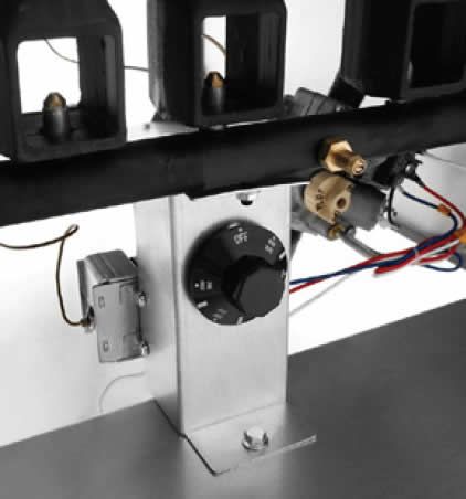 Cookrite 112Mj/h 4 Tubes Gas Deep Fryer NG ATFS-50-NG