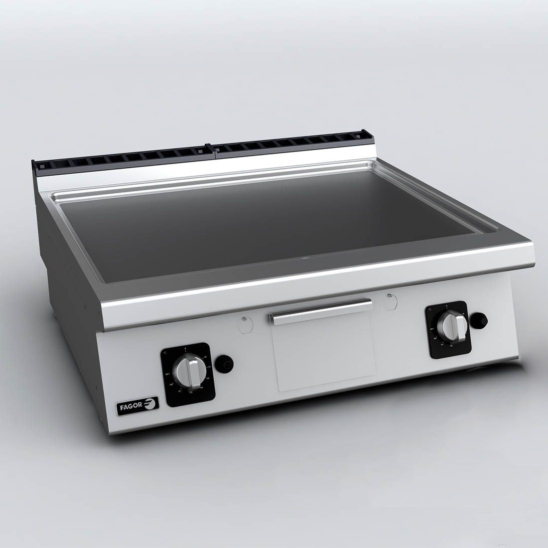 Fagor Kore 700 FT-G7 Bench Top Chrome Gas Griddle - 400mm-800mm - Chrome/Mild Steel