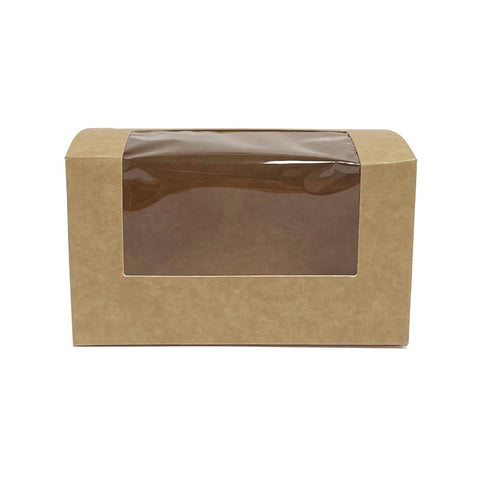 Fiesta Recyclable Bloomer Box with PET Window 70x125mm (Pack of 500) - FT652