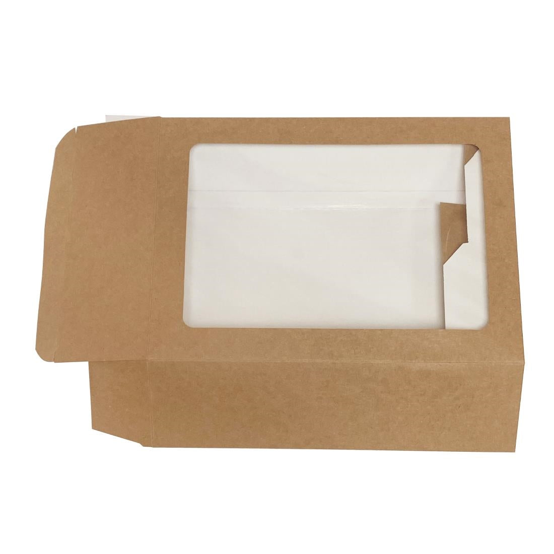 Fiesta Recyclable Platter Box with PET Window (Pack of 25) - FT672