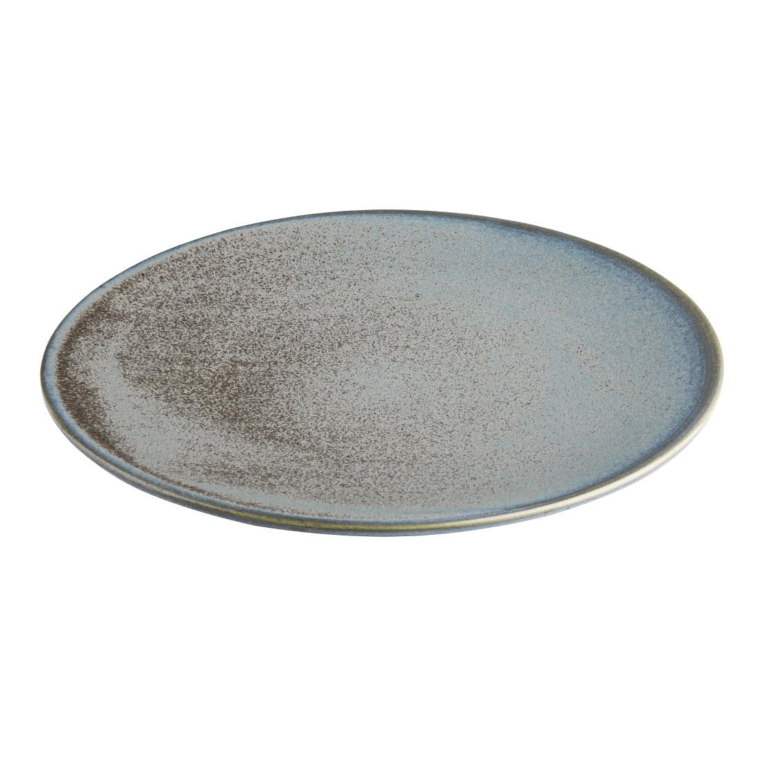 Olympia Ember Blue Coupe Plates 230mm (6 Pack) - FU171