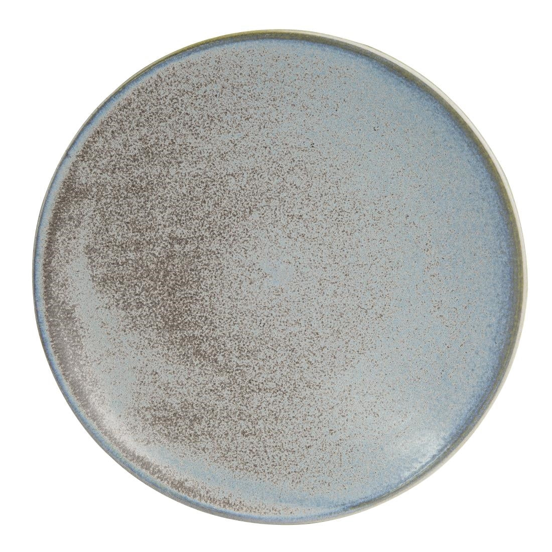 Olympia Ember Blue Coupe Plates 230mm (6 Pack) - FU171