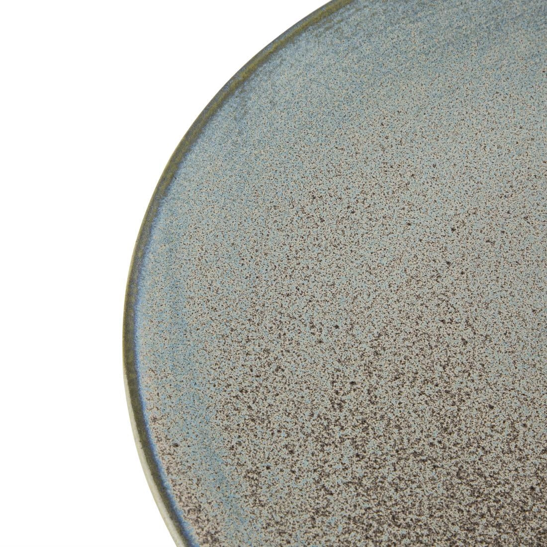 Olympia Ember Blue Coupe Plates 230mm (6 Pack) - FU171