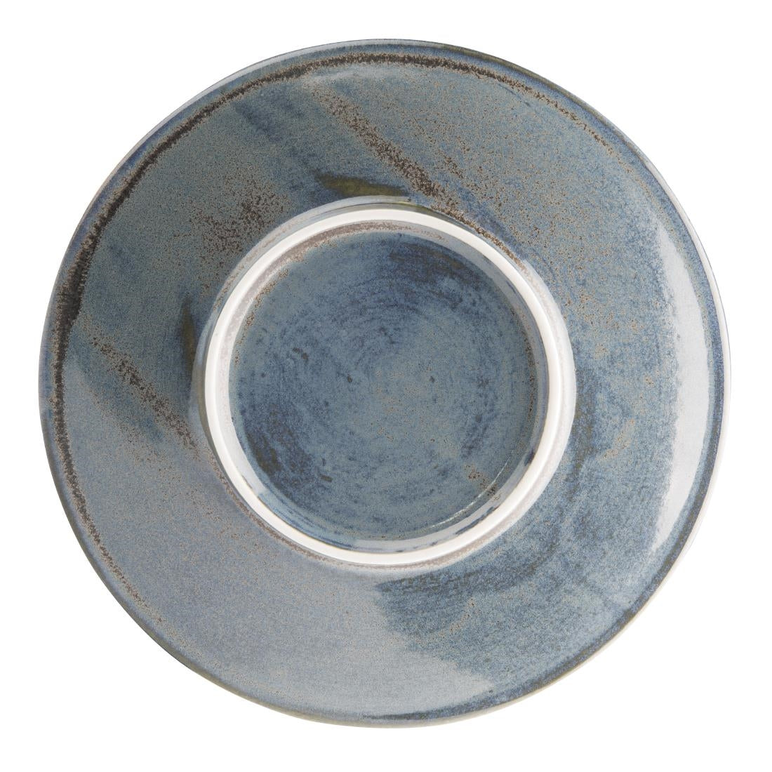 Olympia Ember Blue Coupe Plates 230mm (6 Pack) - FU171