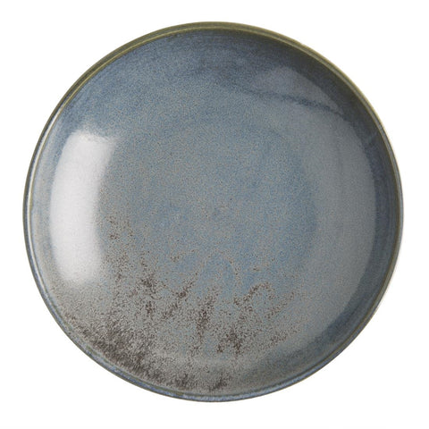 Olympia Ember Blue Low Coupe Bowls 230mm (4 Pack) - FU174