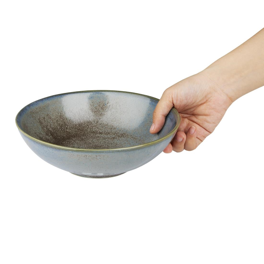 Olympia Ember Blue Coupe Bowls 200mm (4 Pack) - FU175