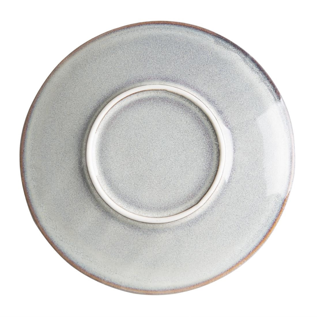 Olympia Drift Grey Embossed Coupe Plates 180mm (6 Pack) - FU196