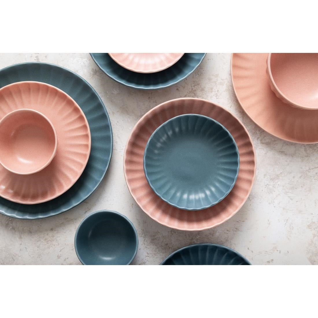 Olympia Corallite Coupe Bowls Green - 220mm (6 Pack) - FU209