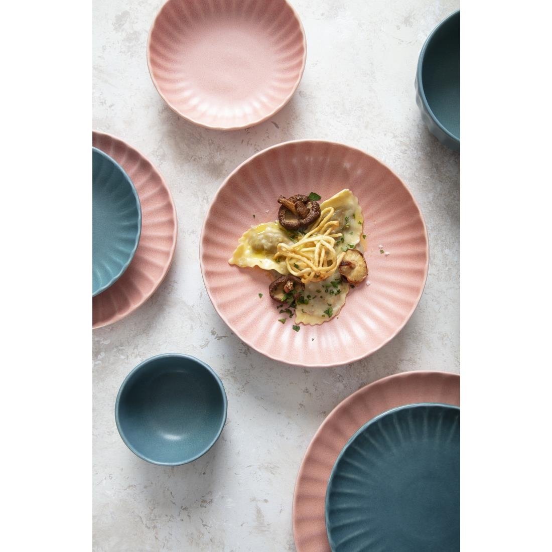 Olympia Corallite Coupe Bowls Peach - 220mm (6 Pack) - FU215