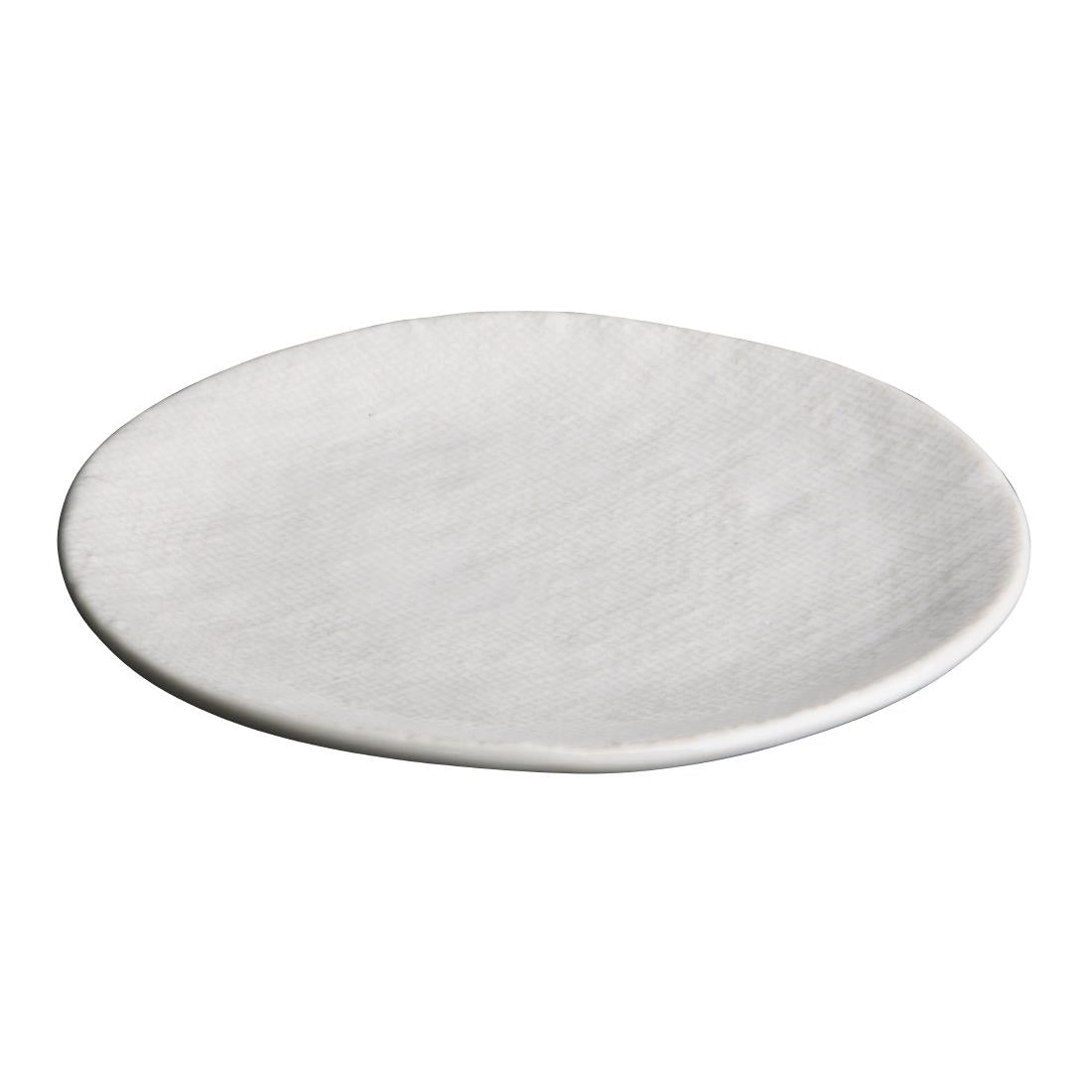 Olympia Denim White Coupe Plates 285mm (4 Pack) - FU227