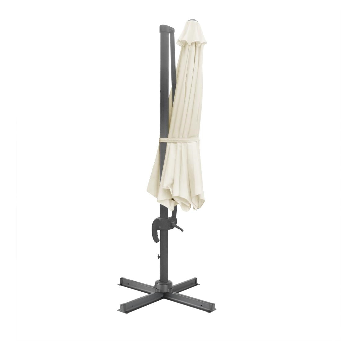 Bolero Venice Heavy Duty Umbrella Cream 3.5m - FU507